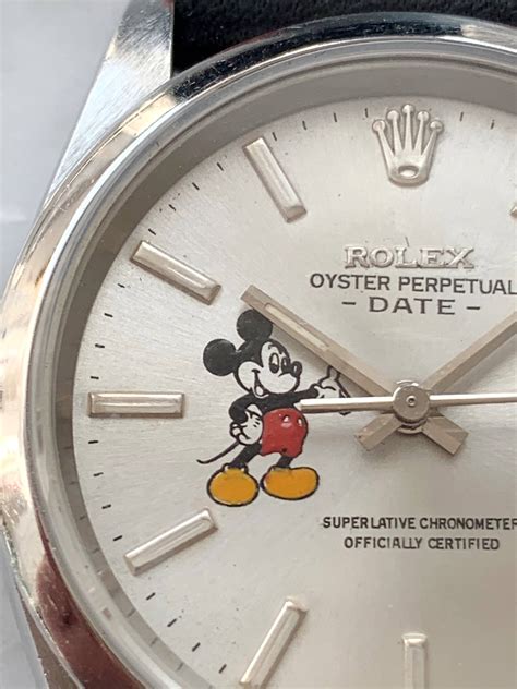 mickey mouse rolex watches|vintage mickey mouse watches collectors.